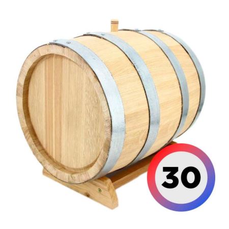 Бочка из кавказского дуба 30л (Премиум) (Лучшая цена)