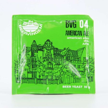 Дрожжи Beervingem для охмеленного пива "American Ale BVG-04", 10 г (Лучшая цена)