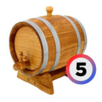 Бочка дубовая 5л (Standard) (Лучшая цена)