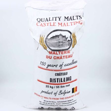 Солод ячменный пивоваренный malt Chateau Distilling 0 ppm 25кг, Castle Malting (Лучшая цена)