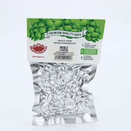 Хмель Perle (Германия), (Альфа 4-9%), 50 г (Лучшая цена)