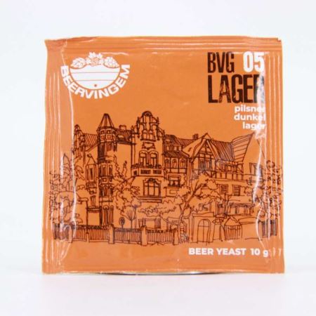 Дрожжи Beervingem для светлого пива "Lager BVG-05", 10 г (Лучшая цена)