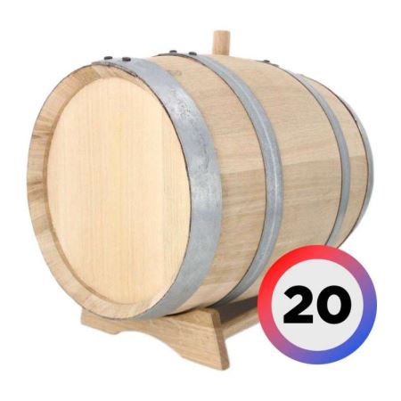 Бочка дубовая 20л (Майкоп) М2P (Лучшая цена)