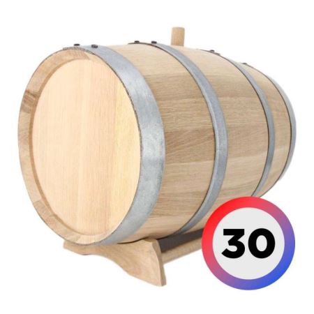 Бочка дубовая 30л (Майкоп) М2P (Лучшая цена)