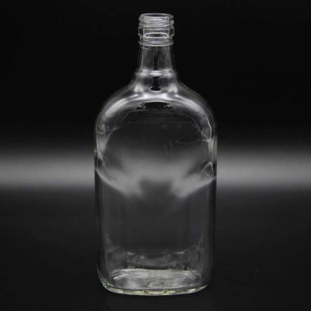 Бутылка 0,5л винтовая (ПЛОСКАЯ *Ви32-500-Воск* ) (Лучшая цена)