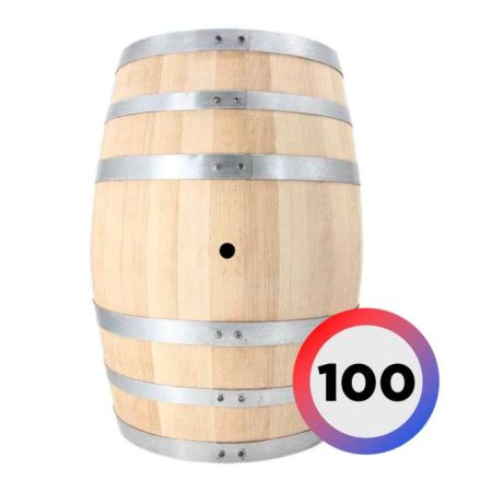 Бочка дубовая 100л (Атмосферная сушка) (Лучшая цена)