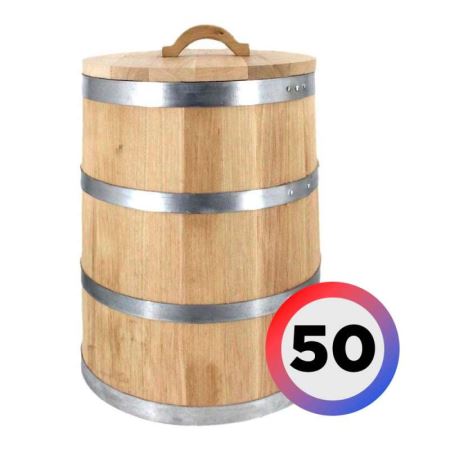 Кадка из кавказского дуба 50л (Премиум) (Лучшая цена)